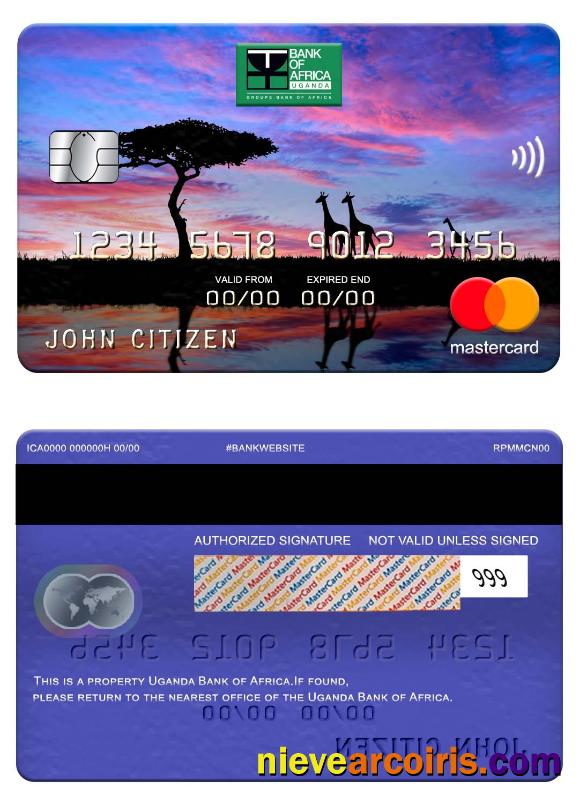 Uganda Bank of Africa mastercard